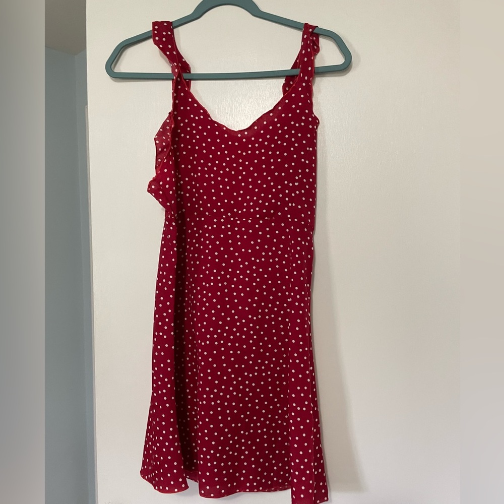 Small red dress